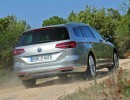 Die Heckansicht des 2014er VW Passat 2.0 TDI 4MOTION