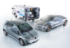 Brennstoffzellen bei Mercedes-Benz: Es begann 1993 mit einem Transporter MB 100. Die Brennstoffzellen- und Messtechnik an Bord wog 800 Kilogramm.