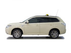 Mitsubishi Outlander Plug-In-Hybrid-Taxi, Seitenansicht