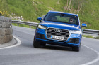 Audi Q7 2015 Blau, Front