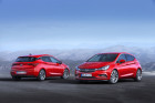 Opel Astra K Heck- und Frontansicht