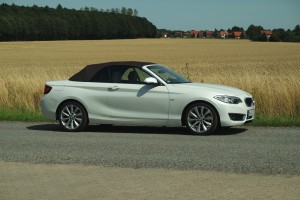 BMW 220i Cabrio Luxury Line, geschlossen