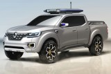 Renault will Mitte 2017 einen Eintonner-Pickup auch bei uns anbieten. Das Konzeptauto Alaskan deutet an, wie er aussehen wird.