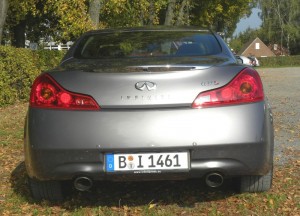 Infiniti G37S Coupe