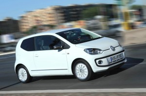 VW Up! in Weiss