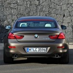 Heckpartie des BMW 6er Gran Coupé
