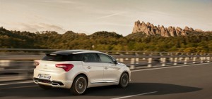 Heckpartie des Citroen DS5