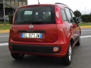Fiat Panda von hinten