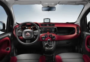Die Inneren Werte des Fiat Panda (Rot)