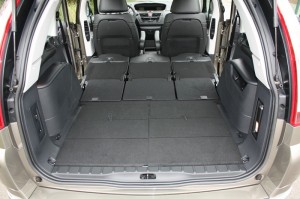 Gepäckraum im Citroën Grand C4 Picasso HDI 165