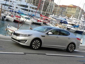 Der Koreanische Mittelklassewagen Kia Optima