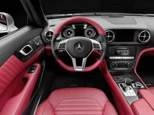 Das Cockpit des Mercedes-Benz SL