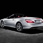 Das Heck des neuen Mercedes-Benz SL 2012