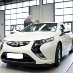 Der Ampera in der Farbe Weiss