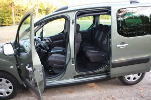 Schiebetüren des Peugeot Partner Tepee