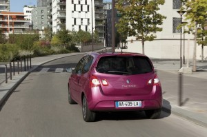 Renault Twingo in der Heckansicht