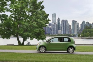 Seitenansicht des Skoda Citigo