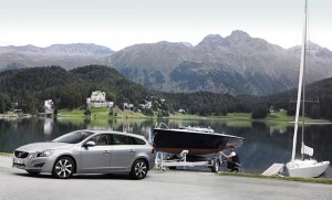 Volvo V60 Plug-in-Hybrid mit Anhänger