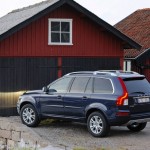 Volvos SUV XC90 in der Heckansicht
