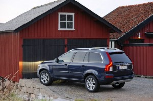 Volvos SUV XC90 in der Heckansicht