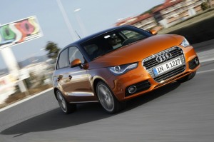 Der neue Audi A1 Sportback in der Frontansicht