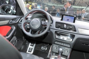 Der Innenraum des Audi Q3 Vail