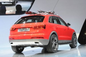 Audi Q3 Vail in der Farbe Energie Rot
