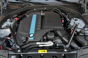 Der Motor des BMW Active Hybrid 5