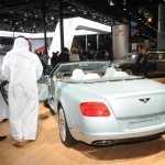 Bentley Continental GTC auf der Motorshow in Katar