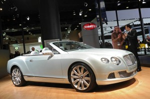 Bentley Continental GTC in der Version als Cabrio