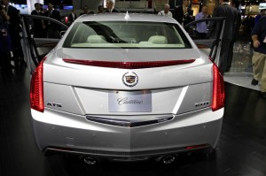 Das Heck des Cadillac ATS