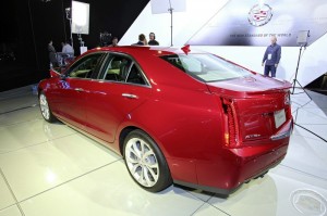 Der Cadillac ATS auf der Messe in Detroit
