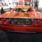 Der Falcon F7 in der Heckansicht