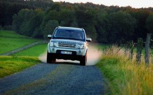 Der Land Rover Discovery in der Frontansicht