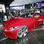 Lexus LF-LC Hybrid Concept auf der Messe in Detroit