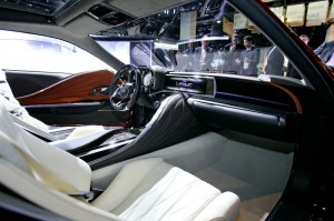 Der Innenraum des Lexus LF-LC Hybrid Concept