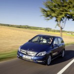 Die Mercedes-Benz B-Klasse in der Frontansicht