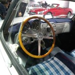 Das ist das Cockpit des Mercedes-Benz SL