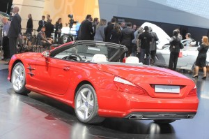 Mercedes-Benz SL 2012 von hinten