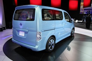 Nissan zeigt Elektrotransporter e-NV200 Concept in Detroit