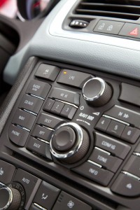 Der LPG-Schalter des Meriva 1.4 LPG Ecoflex