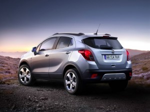 Opel Mokka in der Heckansicht