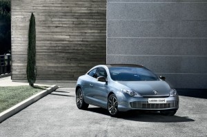 Facelift Renault Laguna Coupe in der Frontansicht