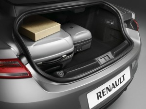 Der Kofferraum des Renault Laguna Coupe