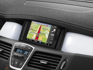 Navigationssystem im neuen Renault Laguna Coupe