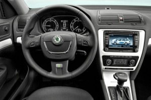 Der Innenraum des Skoda Octavia Green E Line