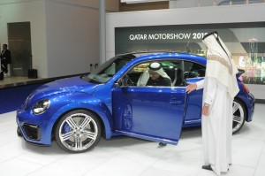 VW Beetle R auf der Quatar Motor Show 2012