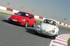 Der VW Beetle und Käfer im Vergleich Frontpartie