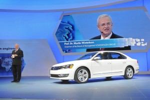 VW Jetta Hybrid mit Martin Winterkorn