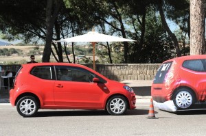 Die Automatische Notbremse im Volkswagen Up!